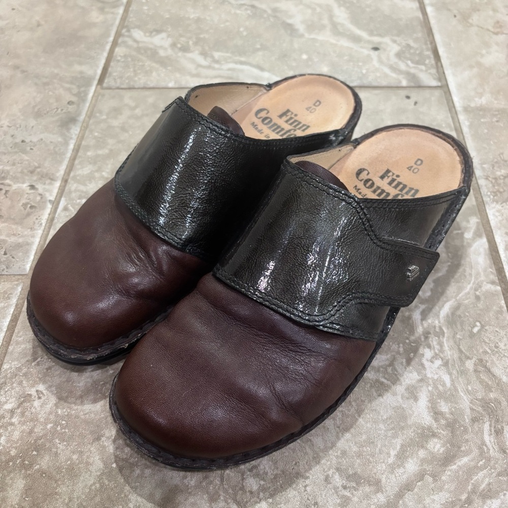 Finn Comfort Women’s Slip-on clog/mule with adjustable strap Sz EU 40